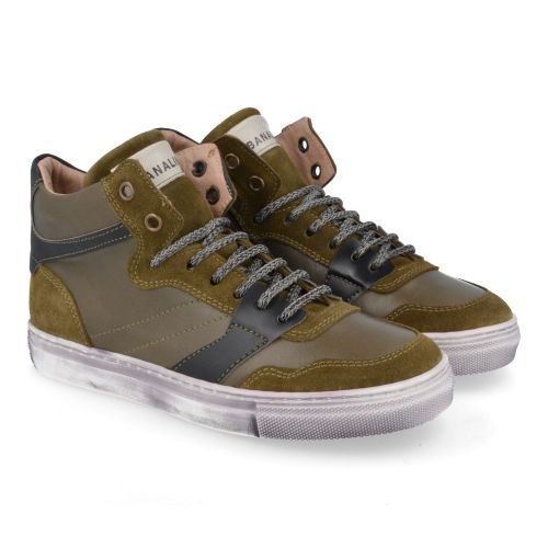 Banaline sneakers kaki Jongens ( - kaki sneaker22222531) - Junior Steps