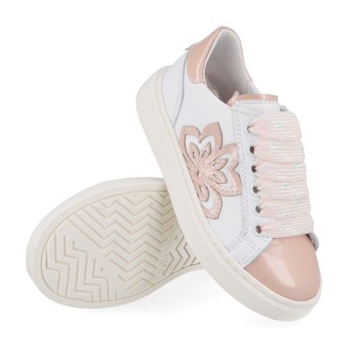 Banaline sneakers roze Meisjes ( - roze sneaker met wit24122046) - Junior Steps