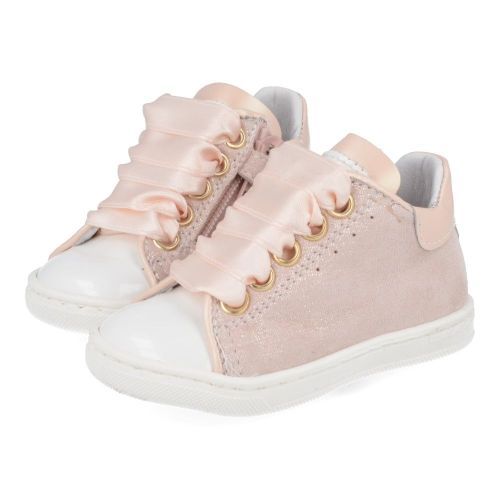 Banaline sneakers roze Meisjes ( - roze sneakertje23122000) - Junior Steps