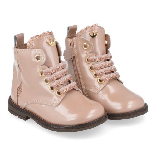 Banaline veterbottine roze Meisjes ( - roze veterbottine23222030) - Junior Steps