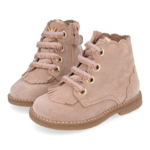 Banaline veterbottine roze Meisjes ( - roze veterbottine24222090) - Junior Steps