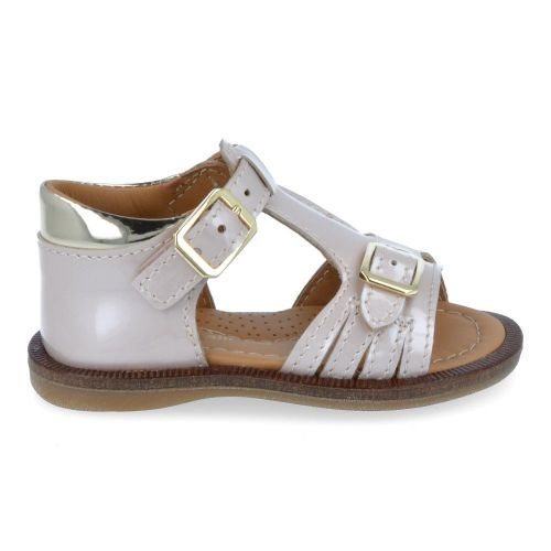 banaline sandalen roze