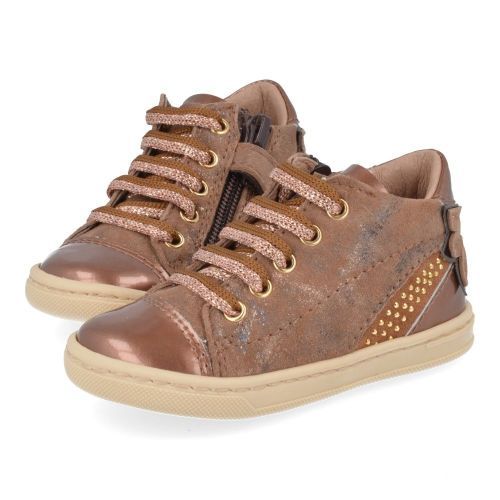 Banaline Baskets cognac Filles (25222000) - Junior Steps