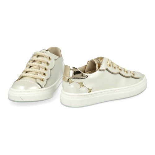 Banaline sneakers beige Meisjes (sneakers ecru lakleder - 26122031) - Junior Steps
