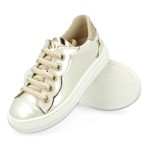 Banaline sneakers beige Meisjes (sneakers ecru lakleder - 26122031) - Junior Steps