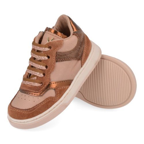 Banaline sneakers cognac Meisjes (sneakers eerstestapschoenen cognac  - 25222030) - Junior Steps