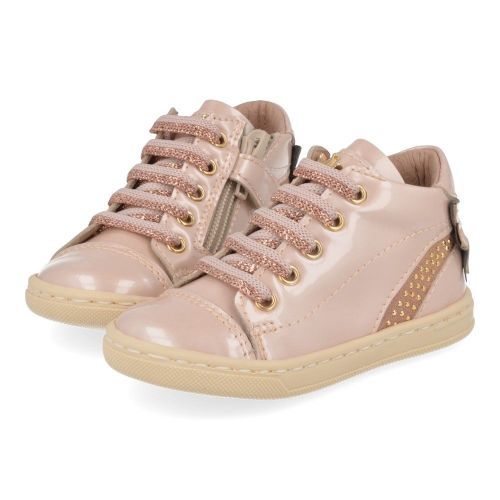 Banaline sneakers roze Meisjes (sneakers roze lakleder - 25222000) - Junior Steps