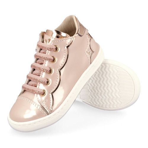 Banaline sneakers roze Meisjes (sneakers roze lakleder - 26122030) - Junior Steps