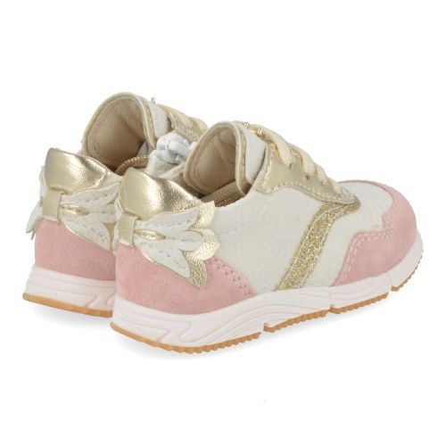 Banaline sneakers roze Meisjes (sneakers runner roze suède - 26122020) - Junior Steps