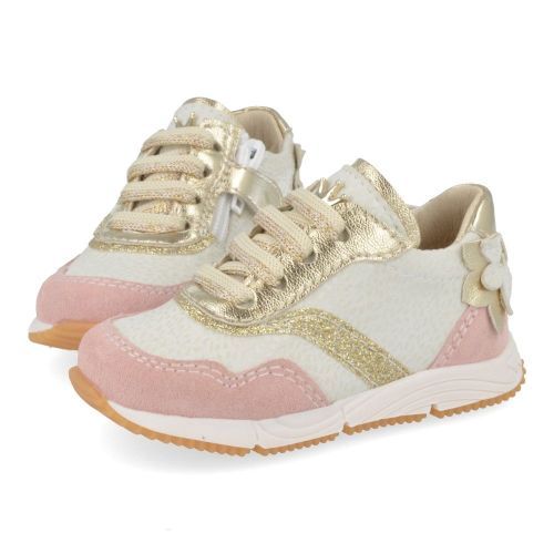 Banaline sneakers roze Meisjes (sneakers runner roze suède - 26122020) - Junior Steps