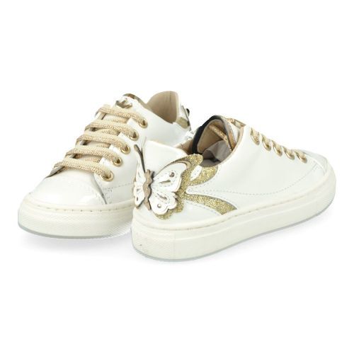 Banaline sneakers wit Meisjes (sneakers wit lakleder - 26122001) - Junior Steps