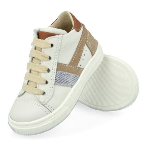 Banaline sneakers wit Jongens (sneakers wit met rubberen top - 26122515) - Junior Steps