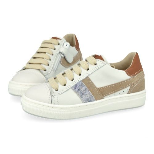 Banaline sneakers wit Jongens (sneakers wit met rubberen top - 26122516) - Junior Steps
