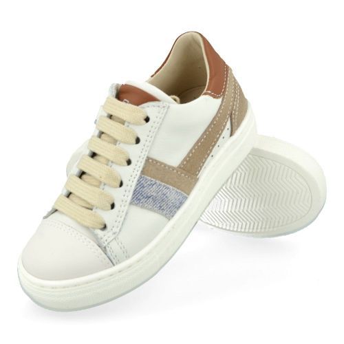 Banaline sneakers wit Jongens (sneakers wit met rubberen top - 26122516) - Junior Steps