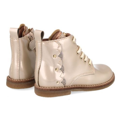 Banaline veterboot beige Meisjes (veterboots beige lakleder - 36222010) - Junior Steps