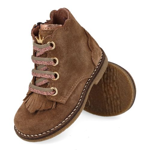 Banaline Bottines à lacets beige Filles (36222000) - Junior Steps