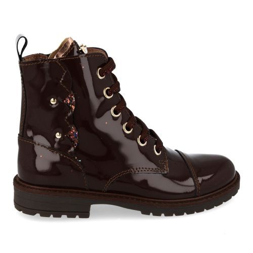 banaline veterboot donkerbruin