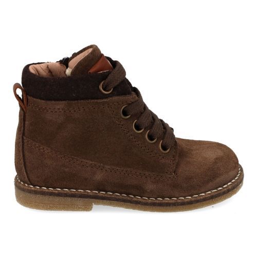 banaline veterboot donkerbruin