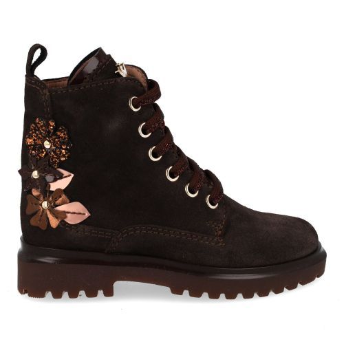 banaline veterboot donkerbruin