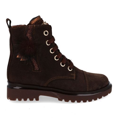 banaline veterboot donkerbruin
