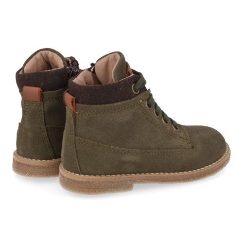 Banaline veterboot kaki Jongens (veterboots kaki suède - 25222505) - Junior Steps