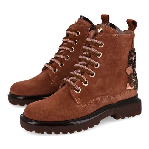 Banaline Bottines à lacets rose Filles (3622202) - Junior Steps