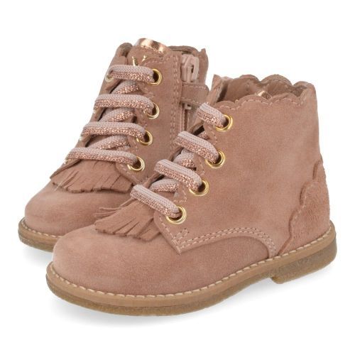 Banaline Bottines à lacets rose Filles (36222000) - Junior Steps