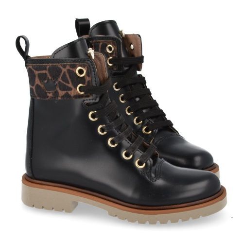 Banaline Lace boot Black Girls (25222080) - Junior Steps