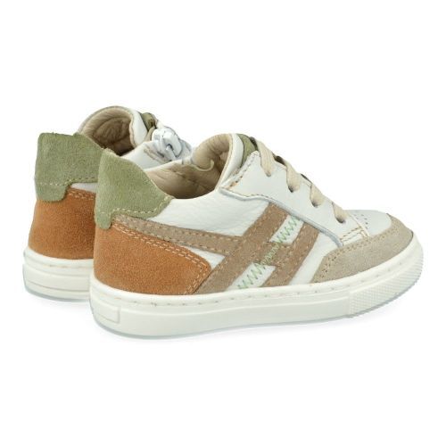 Banaline sneakers wit Jongens (wit beige sneaker - 26122510) - Junior Steps