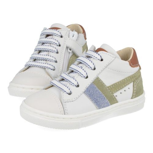 Banaline sneakers wit Jongens ( - wit sneaker 25122535) - Junior Steps