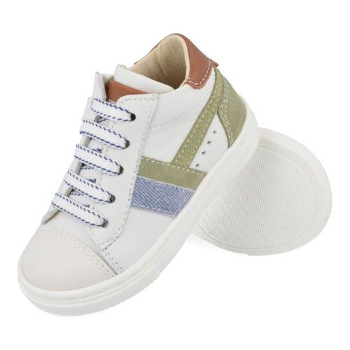 Banaline sneakers wit Jongens ( - wit sneaker 25122535) - Junior Steps