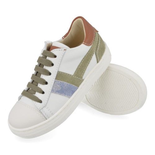 Banaline sneakers wit Jongens ( - witte sneaker 25122536) - Junior Steps