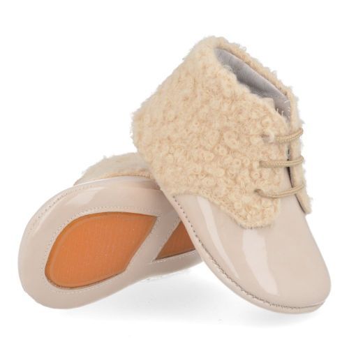 Beberlis Baby shoes beige Girls (taimir) - Junior Steps