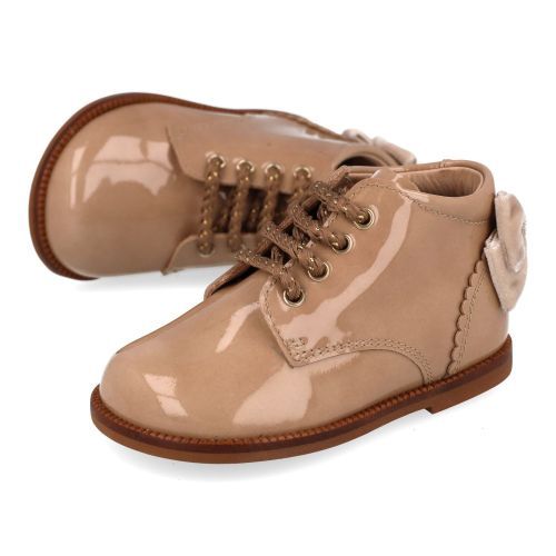 Beberlis Schnürschuhe beige Mädchen (24146-D) - Junior Steps