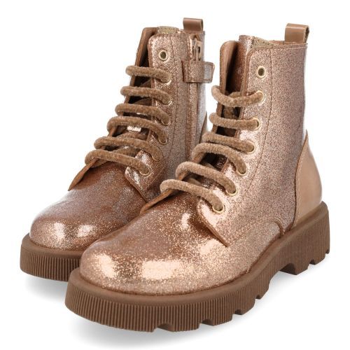 Beberlis Bottines à lacets beige Filles (25665-A) - Junior Steps