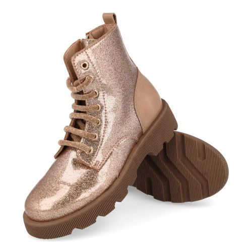 Beberlis Bottines à lacets beige Filles (25665-A) - Junior Steps