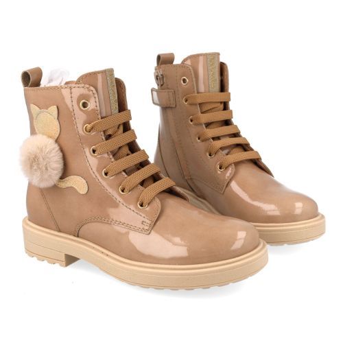 Beberlis Bottines à lacets beige Filles (24754) - Junior Steps