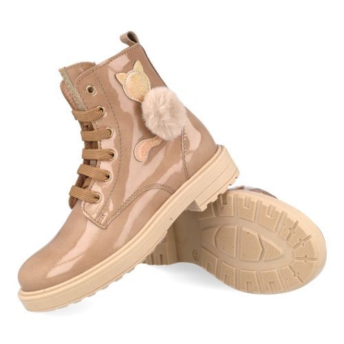 Beberlis Bottines à lacets beige Filles (24754) - Junior Steps