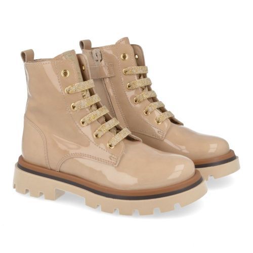 Beberlis Lace-up boots beige Girls (22829) - Junior Steps