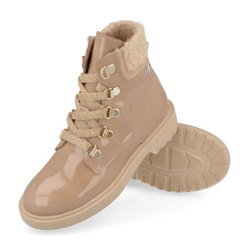 Beberlis Lace-up boots beige Girls (22842D) - Junior Steps