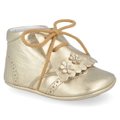 Beberlis Baby shoes Gold Girls (20819) - Junior Steps