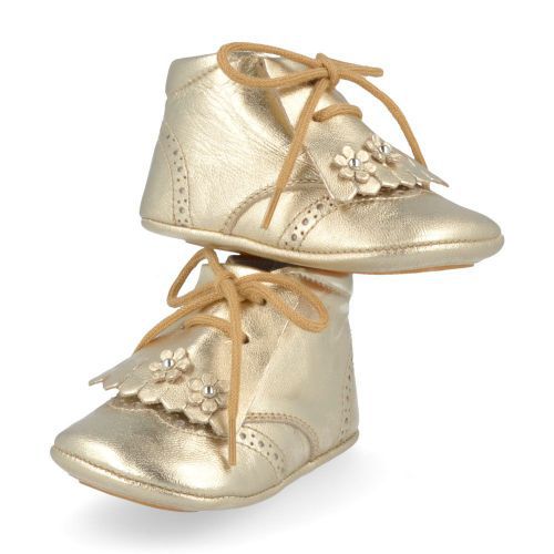 Beberlis Baby-Schuhe Gold Mädchen (20819) - Junior Steps