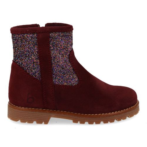 beberlis laarzen kort bordeaux