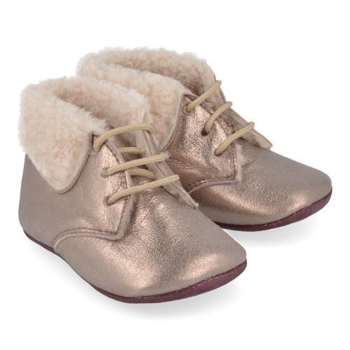 Beberlis Baby-Schuhe Gold Mädchen (21108) - Junior Steps