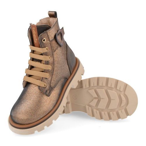 Beberlis Lace boot Bronze Girls (24767-A) - Junior Steps