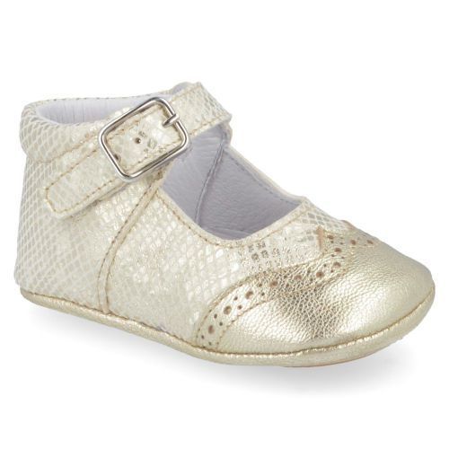 Beberlis Baby shoes Gold Girls (20818) - Junior Steps