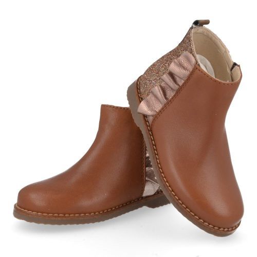 Beberlis Short boots cognac Girls (21651-A) - Junior Steps