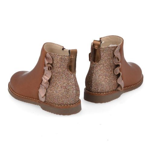 Beberlis Short boots cognac Girls (21651-A) - Junior Steps