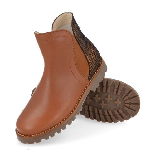 Beberlis Short boots cognac Girls (22767A) - Junior Steps
