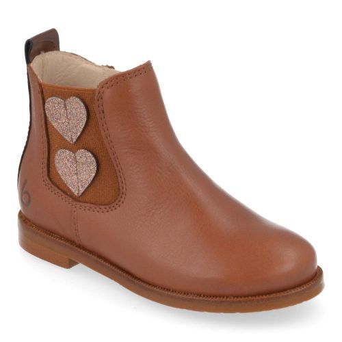 Beberlis Short boots cognac Girls (22780B) - Junior Steps